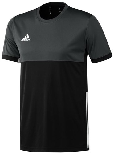 Afbeelding T-SHIRT Adidas zwart/grijs HR